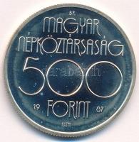 1987. 500Ft Ag "Nyári Olimpia - Szöul 1988" T:1 (eredetileg PP) 
Adamo EM99