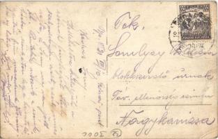 1921 Budapest III. Római part, Rómaipart, csónakkészítők. photo (EK)