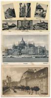 60 db RÉGI és MODERN képeslap: magyar városok, motívumlapok, vegyes minőség / 60 pre-1945 and modern...