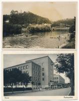 60 db RÉGI és MODERN képeslap: magyar városok, motívumlapok, vegyes minőség / 60 pre-1945 and modern...