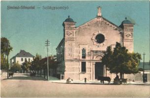 1928 Szilágysomlyó, Simleu Silvaniei; zsinagóga / synagogue (EK)