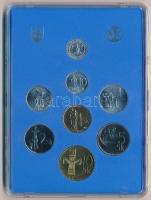 Szlovákia 1993. 10h-10K (7xklf) forgalmi sor dísztokban + "Körmöcbányai Pénzverde / 1328-1993&q...