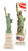 New York Szabadság-szobor figura, eredeti dobozában, m: 17,5 cm
