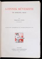 Őhquist János: A finnek művészete - Ős időktől maig. Művészeti könyvtár. Bp.,1911, Lampel R. (Wodian...