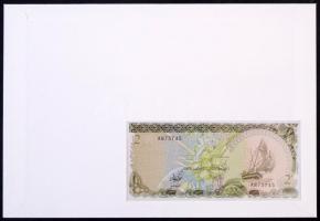 Maldív-szigetek 1983. 2R felbélyegzett borítékban, bélyegzéssel T:I 
Maldives 1983. 2 Rufiyaa in en...
