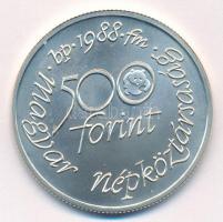 1988. 500Ft Ag "Világ vadvédelmi alap" T:BU 
Adamo EM100