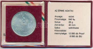 1984. 500Ft Ag "Sarajevoi Téli Olimpia" eredeti tokban, tanúsítvánnyal T:BU 
Adamo EM76