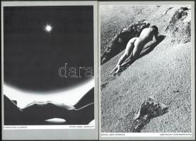 1984 Akt-mappa 1984. Vál. Győri Lajos. Bp., Ofotért. Számos aktkép papír mappában