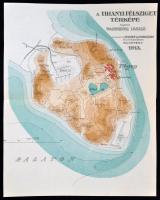 Cholnoky Jenő: Balaton. Magyar Földrajzi Társaság Könyvtára. Bp.,[1937],Franklin, 191+1 p.+24 t.(fek...