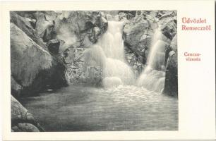 Jádremete, Remecz (Remete), Remeti; Cancan vízesés / waterfall