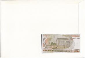 Ausztria 1986. 20Sch felbélyegzett borítékban, bélyegzéssel T:I 
Ausztria 1986. 20 Schilling in env...