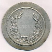 1943. "MÁV Sportegyesületeinek Ligája - Mátyás király év 1943" ezüstözött Br díjérem, háto...