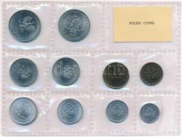 Lengyelország 1975. 10gr-20Zl (10x) forgalmi sor lezárt fóliatokban T:1
Poland 1975. 10 Groszy - 20...