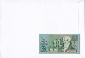 Guernsey/Alderney 1991. 1Ł felbélyegzett borítékban, bélyegzéssel T:I 
Guernsey/Alderney 1991. 1 Po...