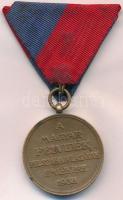 1938. "Felvidéki Emlékérem - II. Rákóczi Ferenc" Br kitüntetés mellszalaggal (34mm) T:2 ph...