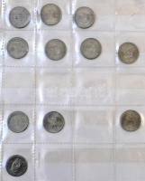 ~324db lengyel és német érme albumba rendezve, közte 4db ezüstérme, sok darab a Német Harmadik Birod...