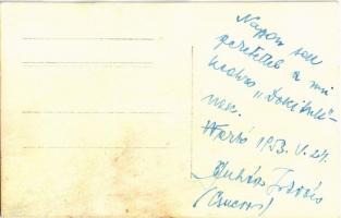 1953 Varsó, Juhász István magyar ökölvívó / Wegry, X Mistrzostwa Europy w Boksie Warszawa / Hungaria...