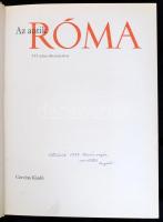 Az antik Róma. Szerk.: Italo Salvan-Renato Caporali. Fordította: Lontay László. Bp.,1967, Corvina. S...