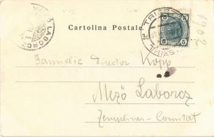 1902 Portoroz, Portorose (Piran, Pirano); seashore, beach. Vittorio Stein (EK)