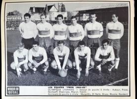 1965-1967 Miroir Du Football francia futballújság évfolyamai egybekötve, több magyar vonatkozású cik...