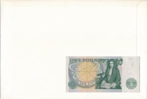 Nagy-Britannia/Anglia 1981-1984. 1Ł felbélyegzett borítékban, bélyegzéssel T:I 	
Great Britain/Engl...