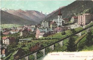 1909 Davos, Davos-Platz, Schatzalpbahn / funicular. Edition Photohall. Davos No. 101. (EK)