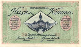 Szeged 1918. 20K T:I