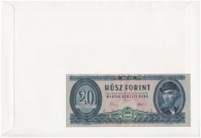 Magyarország 1975. 20Ft felbélyegzett borítékban, bélyegzéssel T:I 	
Hungary 1975. 20 Forint in env...