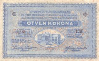 Szeged 1918. 50K T:I-