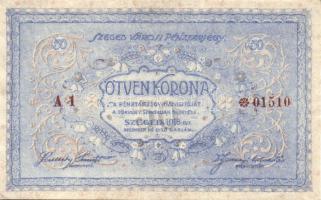 Szeged 1918. 50K T:I-