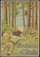 1925-1926 Giovinezza dItalia 4 száma (Anno 1 N. 1.,N. 5.,Anno 2. N 1., N 5.) Olasz nyelven. Változó állapotban.