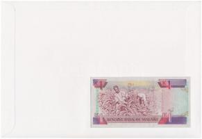 Malawi 1992. 1K felbélyegzett borítékban, bélyegzéssel T:I 	
Malawi 1992. 1 Kwacha in envelope with...