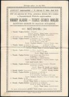 1927 Várady Aladár - Teghze Gerber Miklós nótaest programja