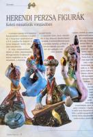 Herendi porcelánnal kapcsolatos könyvek, nyomtatványok 13 db