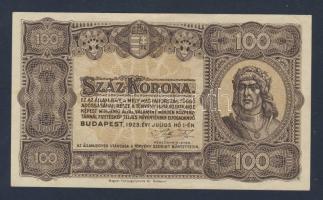 1923. 100K "Magyar Pénzjegy..." T:II