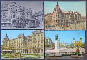 Kb. 76 db MODERN magyar városképes lap / Cca. 76 modern Hungarian town-view postcards