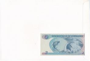 Zimbabwe 1994. 2D, felbélyegzett borítékban, bélyegzéssel T:1 Zimbabwe 1994. 2 Dollars in envelope w...