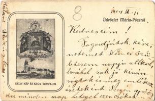 1904 Máriapócs, Kegykép és Kegytemplom (EK)
