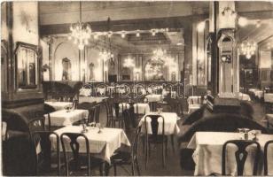 Budapest VII. Café Ostende Kávéház, étterem, belső. Rákóczi út 20. (kis szakadás / small tear)