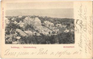 1915 Budapest XII. Svábhegy, Grand Hotel Svábhegy Nagyszálloda, villák (EK)