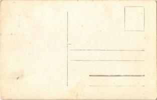 1913 Pöstyén, Piestany; Kirándulás emlékére, Winter Lajos és neje, csoportkép / group photo