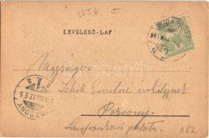 1905 Budapest II. Hűvösvölgyi híd, villamos, felüljáró (EK)