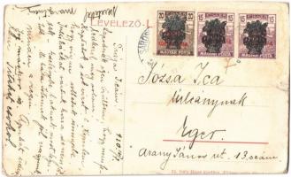 1920 Rozsnyó, Roznava; Fekete Sas szálloda. Búfy János kiadása 76. / hotel (vágott / cut)