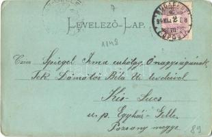 1899 Budapest V. Fővárosi vigadó (kopott sarkak / worn corners)