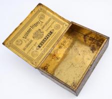 cca 1930 Stühmer, országházat ábrázoló fám bonbonos doboz 21x15x cm