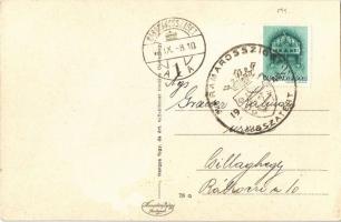 Budapest III. Csillaghegy, Árpádfürdő-telep, Cserna villa. Hangya Szövetkezet kiadása + "1940 M...