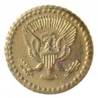 Amerikai Egyesült Államok DN "John F. Kennedy" Au modern mini pénz laminált díszcsomagolás...