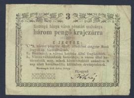 Rozsnyó 1849. 3kr T:III