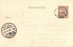 1900 Balatonboglár, Sétatér a Balatonra. Kapható Simon Gézánál