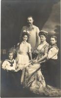 Archduke Franz Ferdinand of Austria with his family